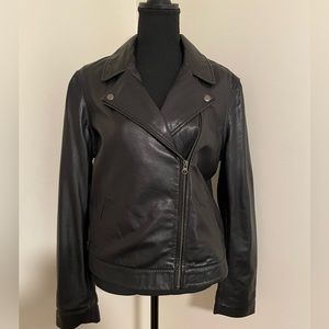 New ABLE real leather moto jacket